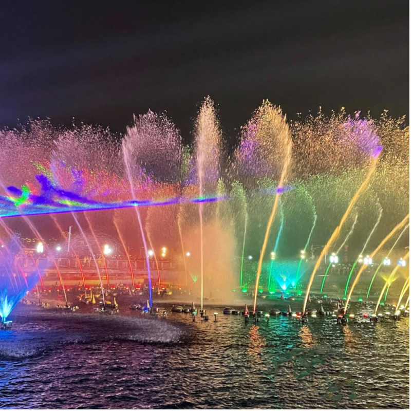 music fountain